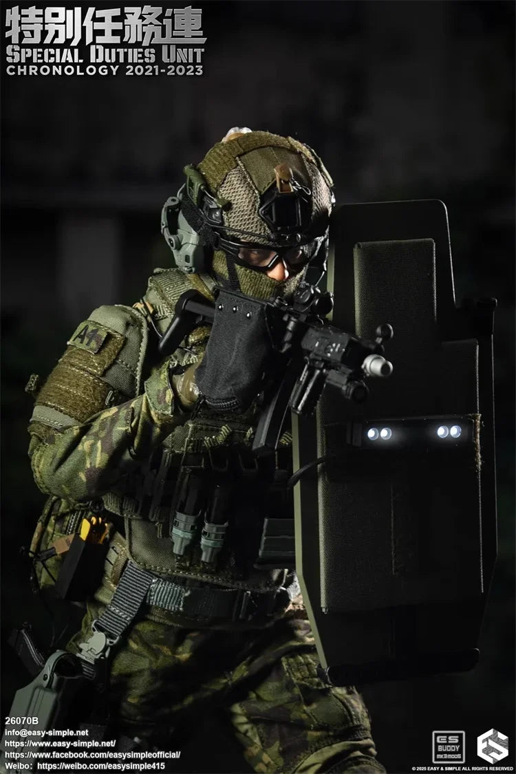 ES 26070B 1/6 Scale Soldier Hong Kong Special Mission Unit SDU Set Model