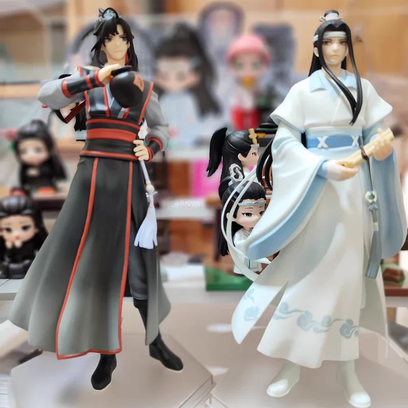 Mo Dao Zu Shi Wei Wuxian Lan Wangji Екшън фигурки Модели на кукли Фигурки Pvc Колекция статуи на аниме Детски играчки Подаръци Декор