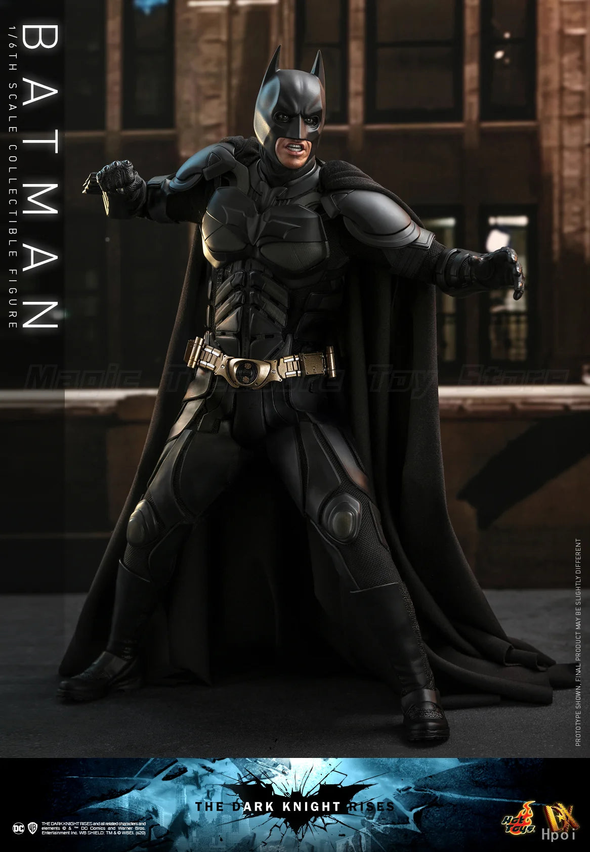 【In Stock】Hot Toys DX19 Batman: The Dark Knight Rises Batman 1/6 Action Figure Toy Gift
