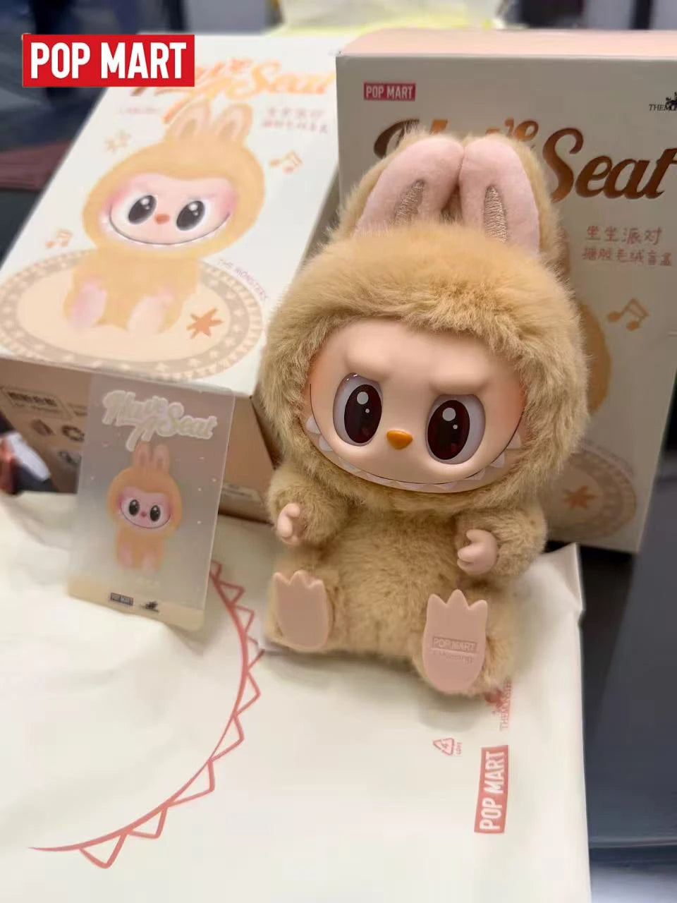 Labubu 2nd Generation Have a Seat Series Blind Box Toy Hot Trendy Collectible Mini Figure Pop Mart Limited Edition Surprise Doll