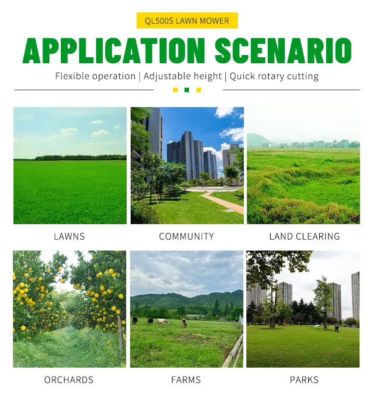 Customized self-propelled lawn mower suitable for weeding in home gardens