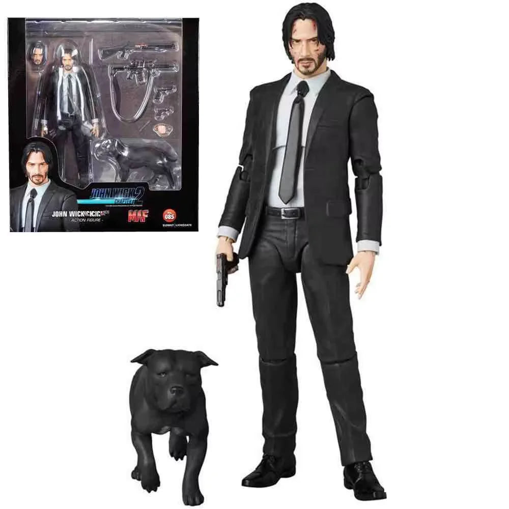 2026 Mafex 085 John Wick Chapter 2 Action Figure Movable Ornaments Pvc Collection Johnthan Wick Diamond Figures Model Toys Gifts