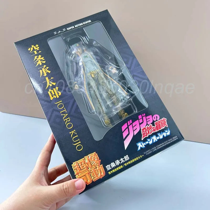 Jojo's Bizarre Adventure Figrue Jotaro Kujo Action Figure Collection Model Toys Room Ornament Gift For Kids