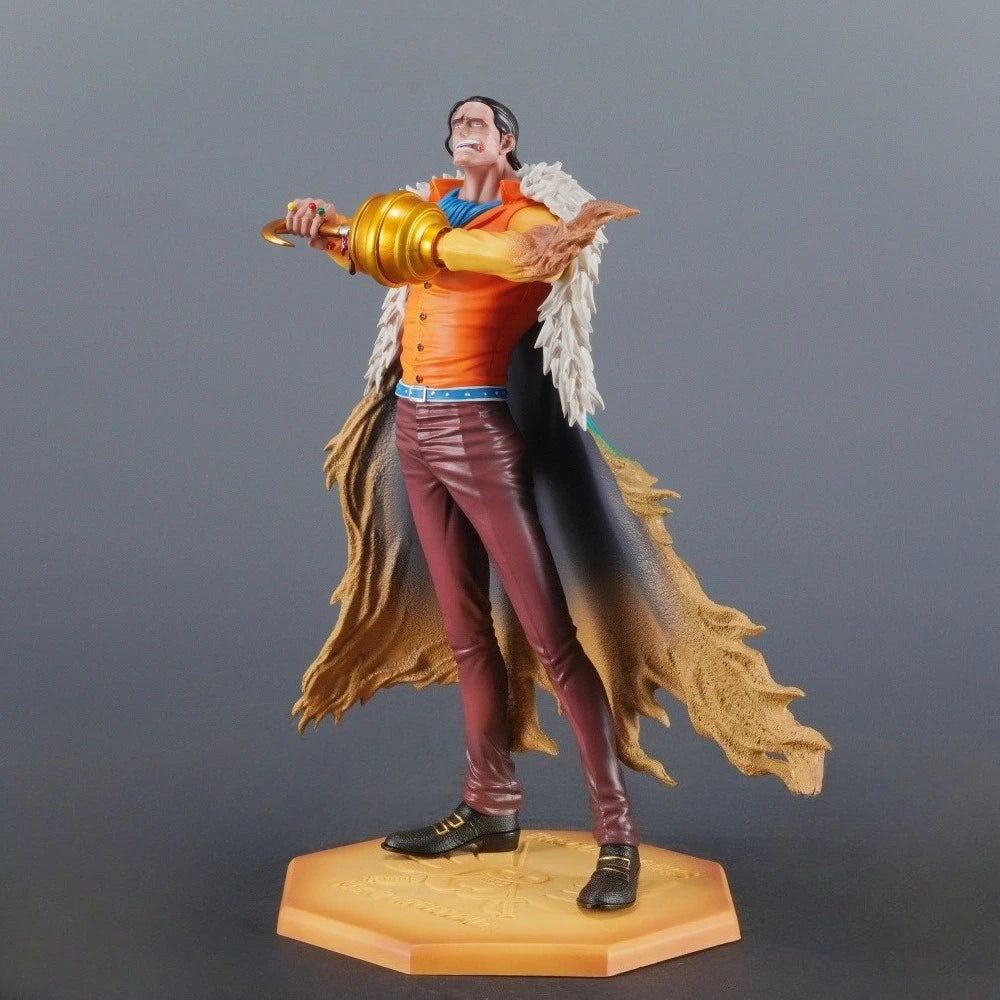 29 см/11,42 инча Аниме One Piece фигурка сър крокодил екшън фигурки PVC статуя настолен орнамент колекция модел играчки подаръци