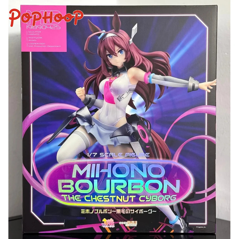 Genuine GSC 1/7 Scale Figure Umamusume Pretty Derby Mihono Bourbon The Chestnut Cyborg Original Statue Model