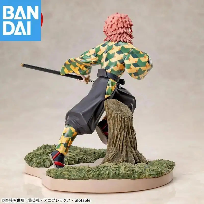 Bandai Namco Banpresto Dämonentöter Kimetsu No Yaiba Sabito Tomioka Giyuu PVC 18 cm Anime-Modell Geschenk auf Lager Original Original