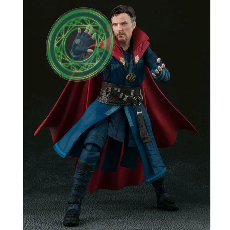 SHF Infinity War Dr. Strange Actionfigur aus PVC, Schreibtischmodell, Spielzeug, Zimmerdekoration, Sammlerstück, Kindergeburtstagsgeschenk