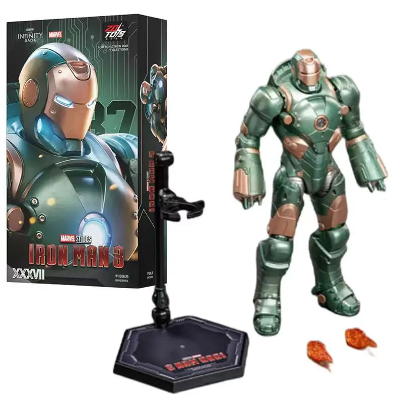 ZDTDS Original Iron Man Igor MK38 MK37 MK27 Hammerhead Marvel Legend Avengers Action Figure Joint Movable Collect Toy Gift
