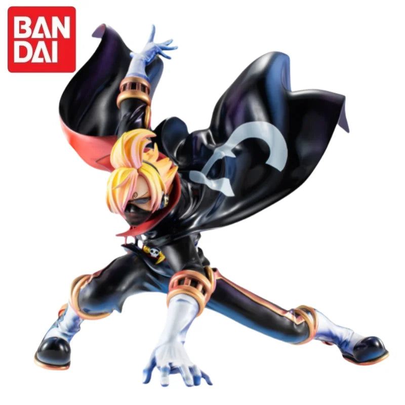 In Stock Bandai Original Megahouse Pop One Piece Sanji Action Figure Model Doll Brand New Boxed Anime Characters Model Garage
