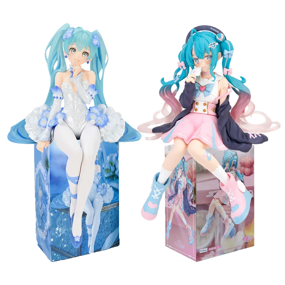 Anime Hatsune Miku Doll Model Cartoon Cute Tabletop Decoration Flower Fairy/Sailor Suit Kawaii Action Figures Model Holiday Gift