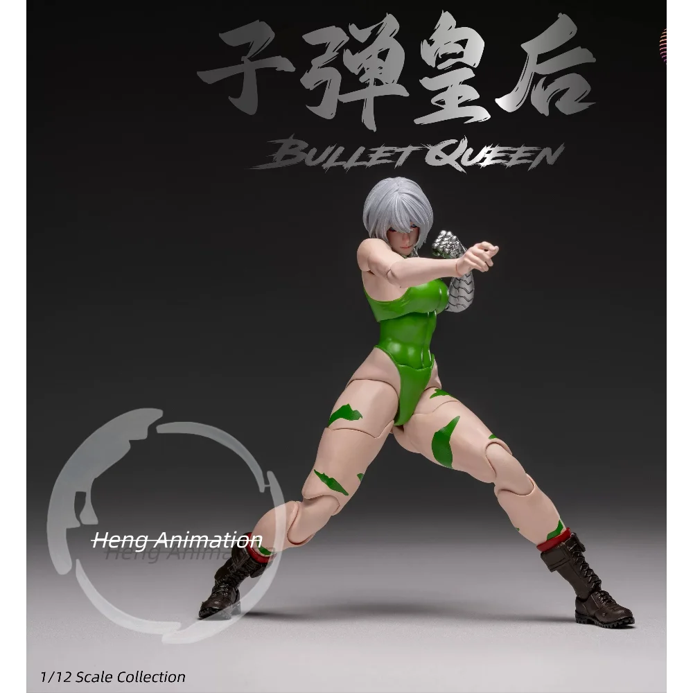 Pre-sale 1/12 Bullet Queen, Movable Eyes, Cloth Clothing, Action Figure, Figurine, Ornament, Collection, Q4 2026