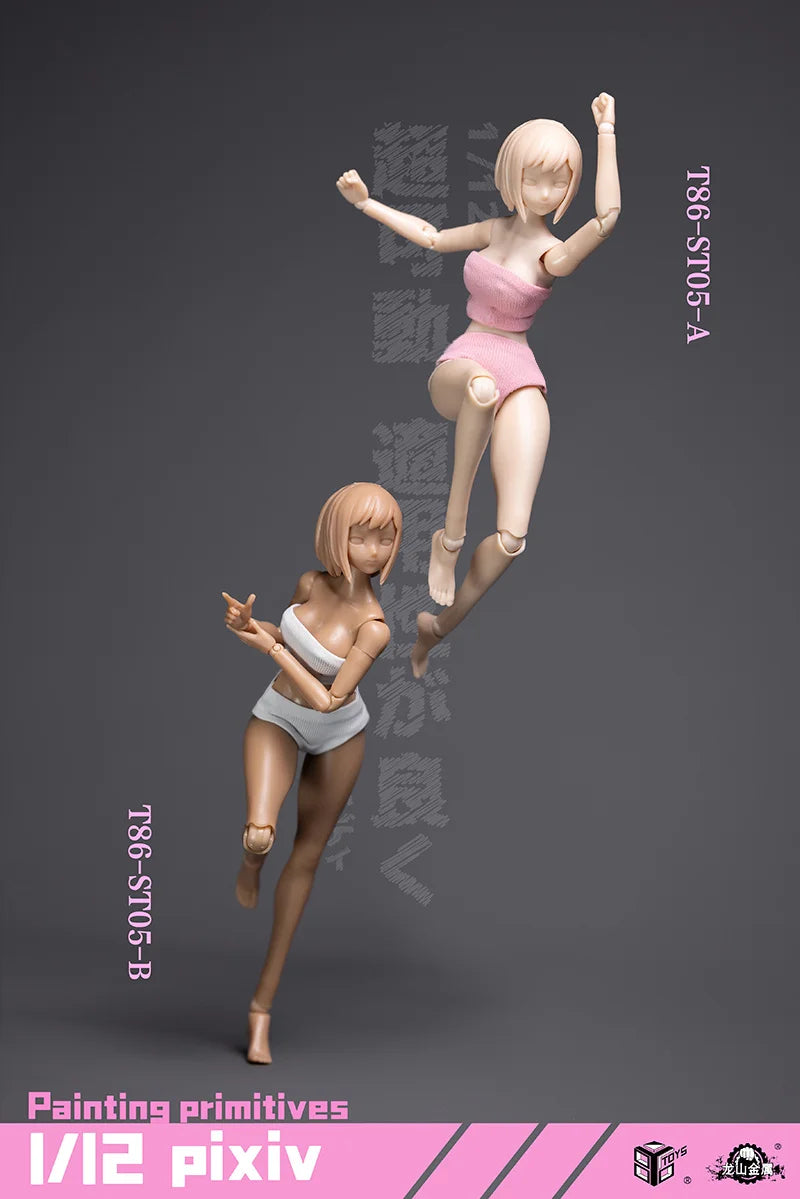 Оригинална 86TOYS фигурка на войник в мащаб 1/12, с наполовина покрито пухкаво дупе и глава, 12", модел играчки