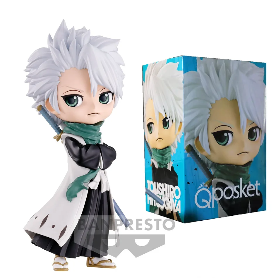 Anime BLEACH Hitsugaya Toushirou Figure Q Version Realm New Chapter Death Thousand Years Blood War Model Toy Doll Gift