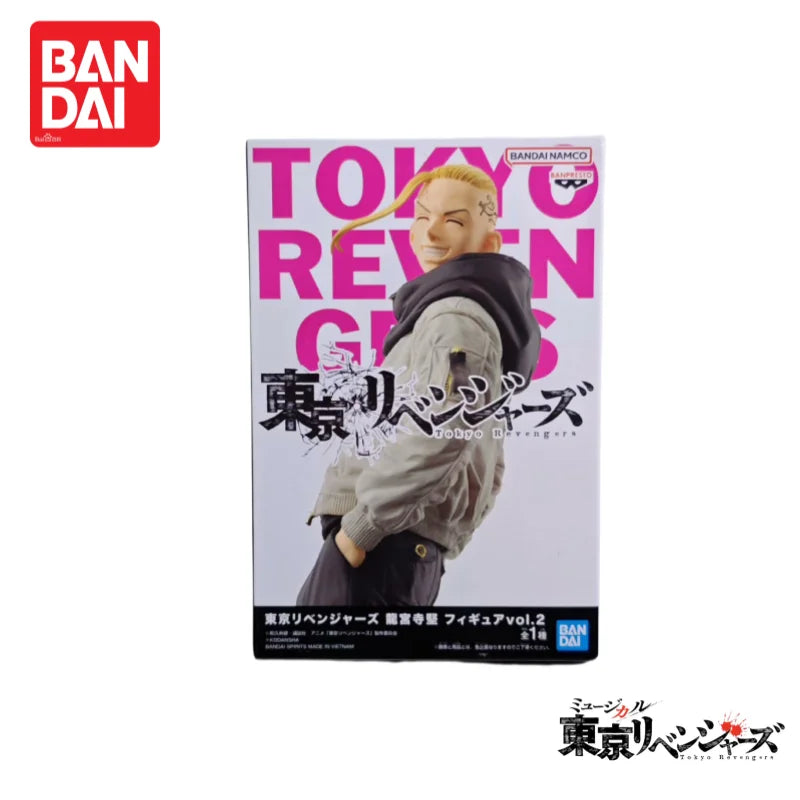 In Stock Original Bandai Tokyo Revengers Banpresto Draken Vol 2 Nuevo Figura De Accion Figurine Action Figure Model 100% Genuine
