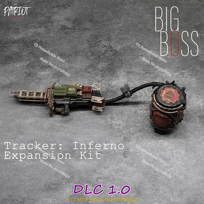 Patriot Studio Accessory Pre-sale 1/12 Big Boss Tracker Scene Ornament Flame Expansion Kit Model For 6" Action Figure Decoration