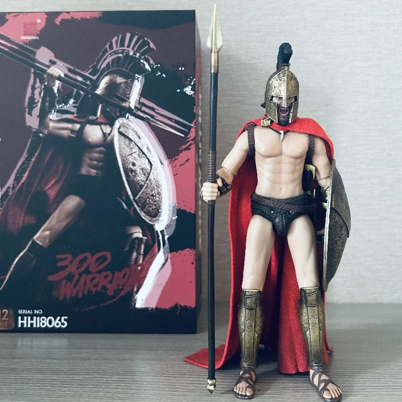 HHMODEL HH18065 1/12 Men Soldier Leonidas Spartan 300 Warrior Full Set 6'' Action Figure Collectible Fans Gifts