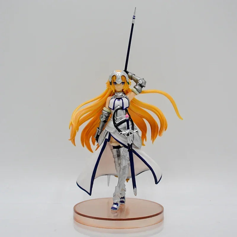17cm Fate/Grand Order Jeanne d'Arc Anime Figure Saber Alter Rider Action Figure Altria Pendragon Figurine Model Doll Toys Gift