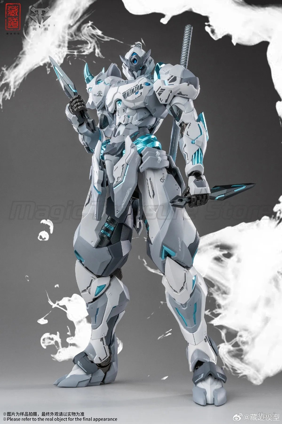 【MT】Original Zang Dao Model CD 07W Yingyuzhong Yangming White Ghost Action Figure Model Collection