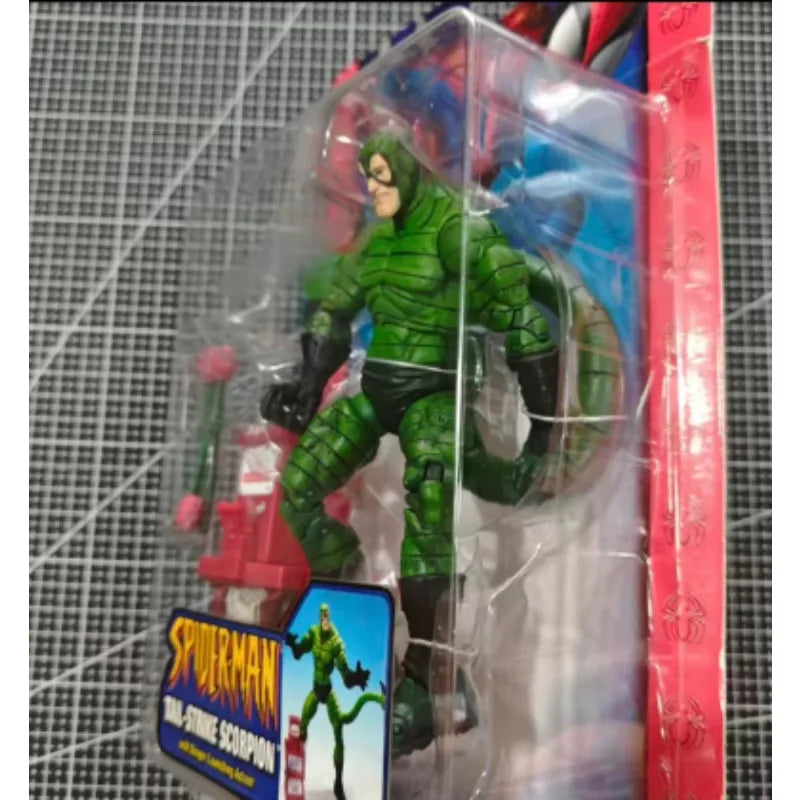 Original Marvel SPIDER-MAN TAIL-STRIKE SCORPION Anime Figure Toy Model Collection