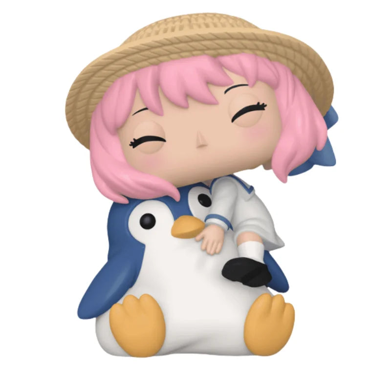 Funko Pop Spyx Family Anya Forger With Penguin #1951 Vinyl Figure Model Toy Limited Edition Statue Doll Action Figures Kids Gift