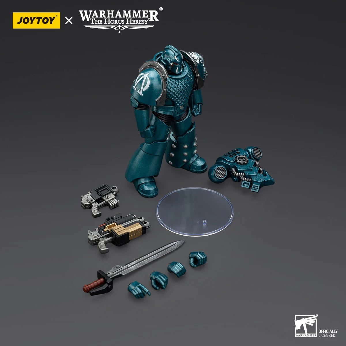 JOYTOY Warhammer 30K Alpha Legion Action Figure 1/18 Alpha Legion Alpharius Anime Figure Articulated Joints Collection Model Toy