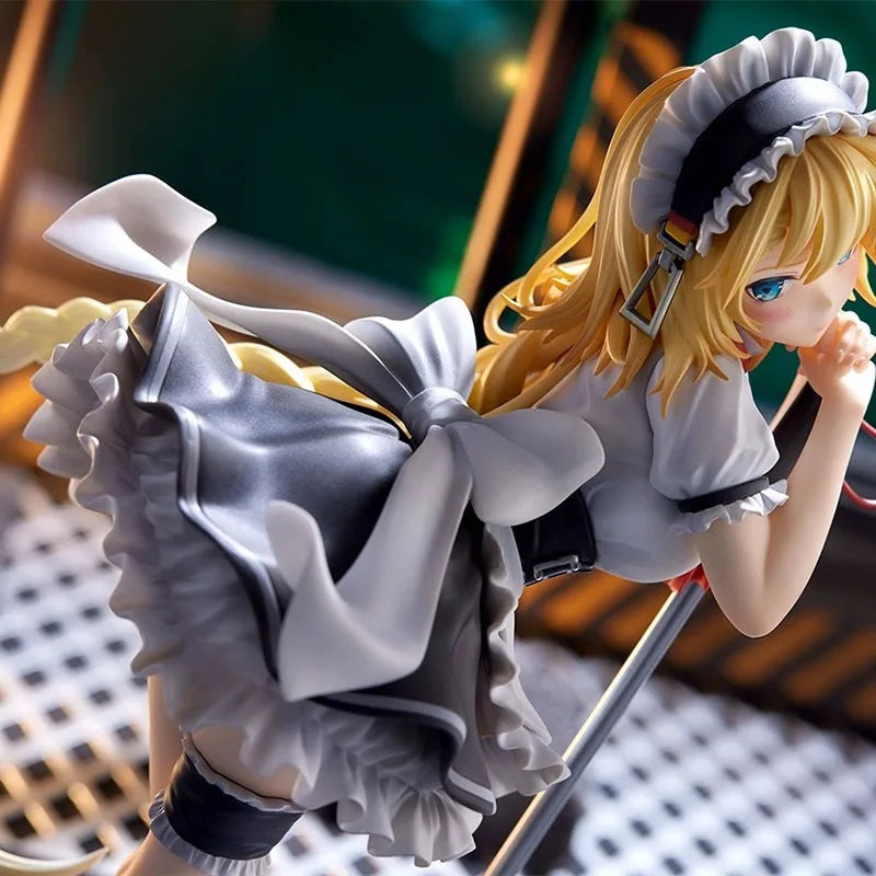 Girls Frontline Maid Gr G36 Figure 2D Beautiful Girl Animation Cute Doll Chassis Car Ornament