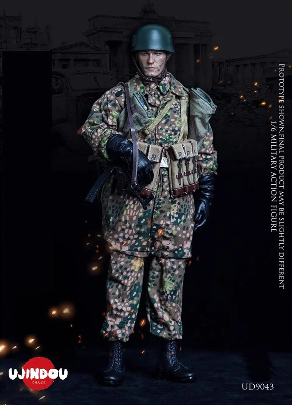 1/6 UJINDOU UD9043 Soldier Doll Operation Unit Full Set Moveable Action Figure about 12" Gift For Fans Collect