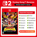 Nintendo Switch 2 Donkey Kong Bananza Juegos Games Deals 100% New Original Physical Game Card Support 1-2 Players for Switch 2