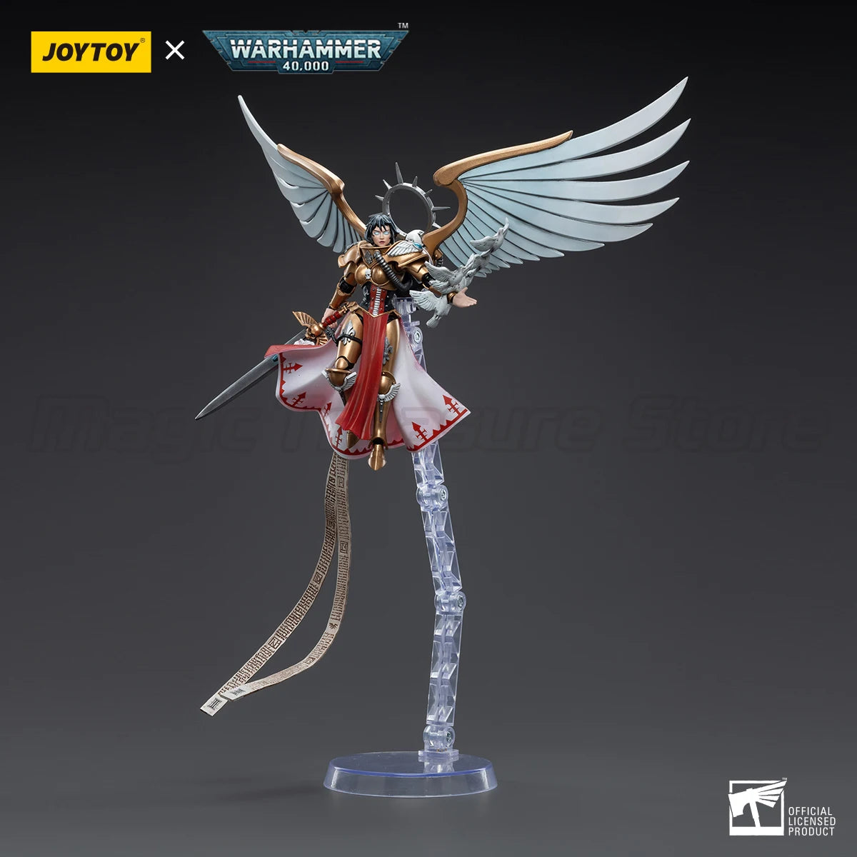 【MT】 JOYTOY 1/18 Action Figure Warhammer 40K Adepta Sororitas Celestine The Living Saint Model Toy Gift Collection