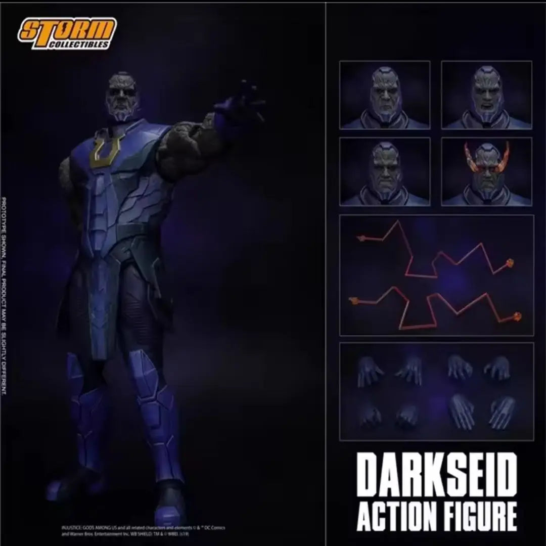 In-stock Storm Toys Justice League DOOMSDAY DARKSEID BANE LOBO ARES 1/12 Action Figure Model Collectible Gift