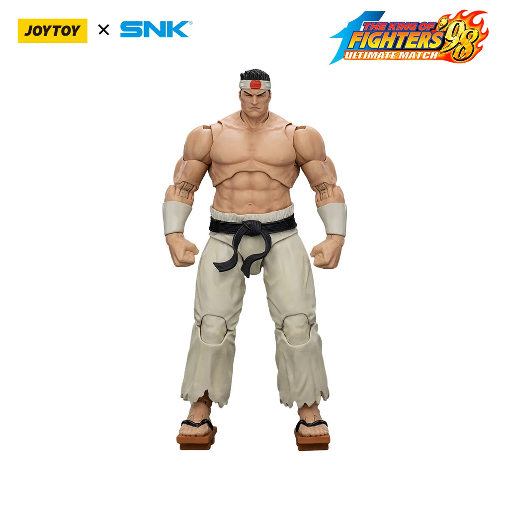 [AUF LAGER] JOYTOY SNK 1/18 Action-figuren KOF 98UM Hero Team Kyo Kusanagi &amp; Goro Daimon &amp; Benimaru Nikaido3PCS Modell Geschenk