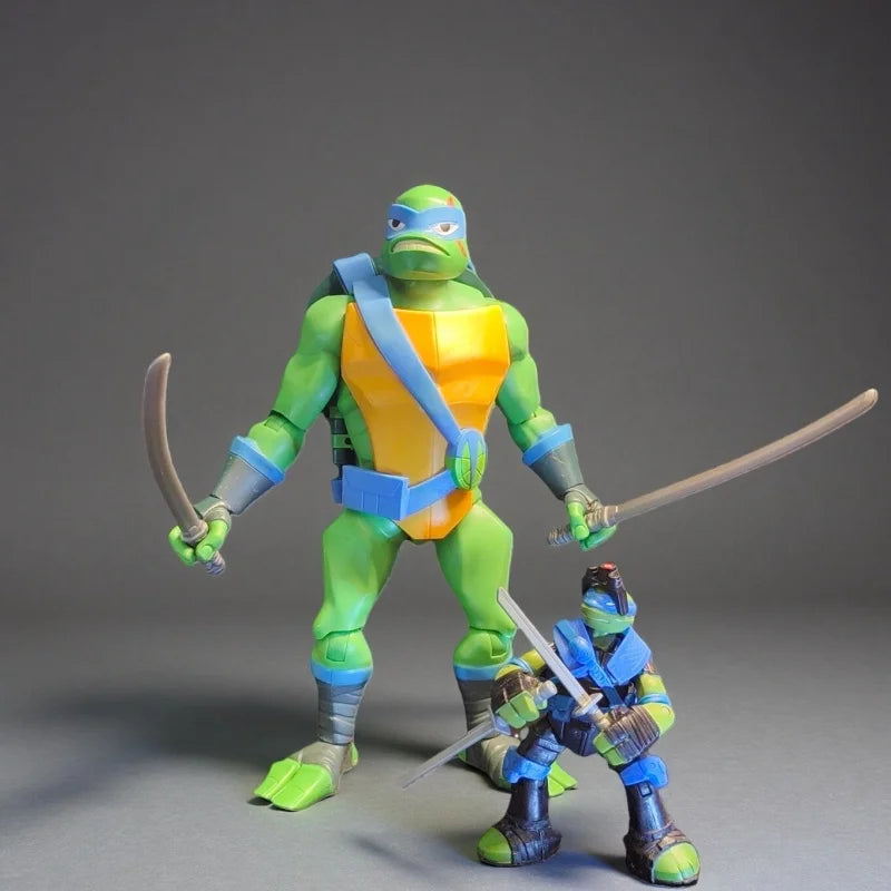 Original 12in Turtles Figure 2018 Animated Version Donatello Leonardo Action Figure 28cm Model Toy Set Collection Toy Ornament