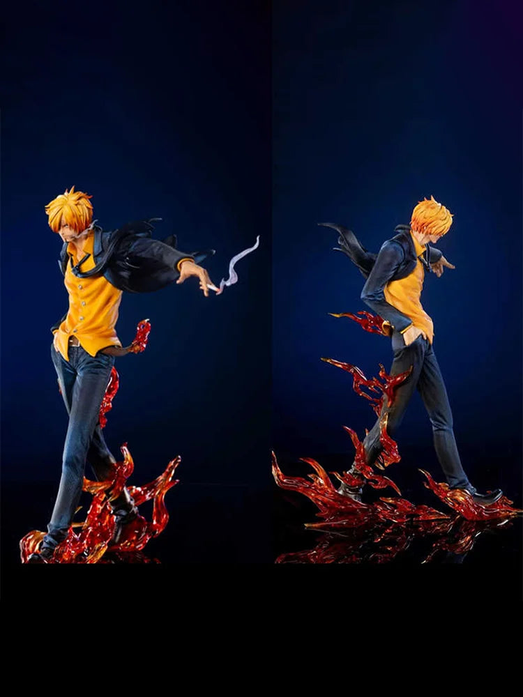 One Piece Figure Sanji Action Figure Figurine PVC Statue Collection Model Doll Desktop Decoration Children Toys Christmas Gifts