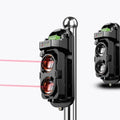 Wasserdichter fotoelektrischer IR-Detektor mit zwei Strahlen – Infrarot-Barrieresensor für den Außenbereich mit Linsenanzeige