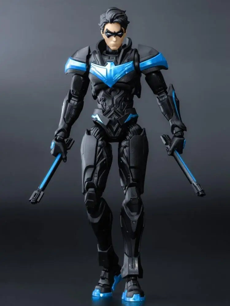 New Blokees DC Heros Series Champion Class Nightwing Robin Action Figures Movable Model Assembled Figures Superman Batman figure