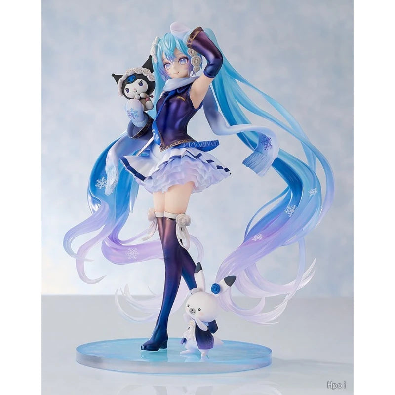 Good Smile Company Snow Miku X Kuromi 1/7 Scale PVC Anime Figure Collectible Gifts Toys Model Original Garage Kit Kawaii 2026 12