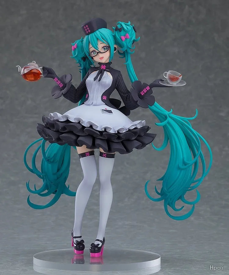 【In Stock】Original GSC PUP Piapro Characters Hatsune Miku Glasses Cafe Ver Figure Toy Model Collection