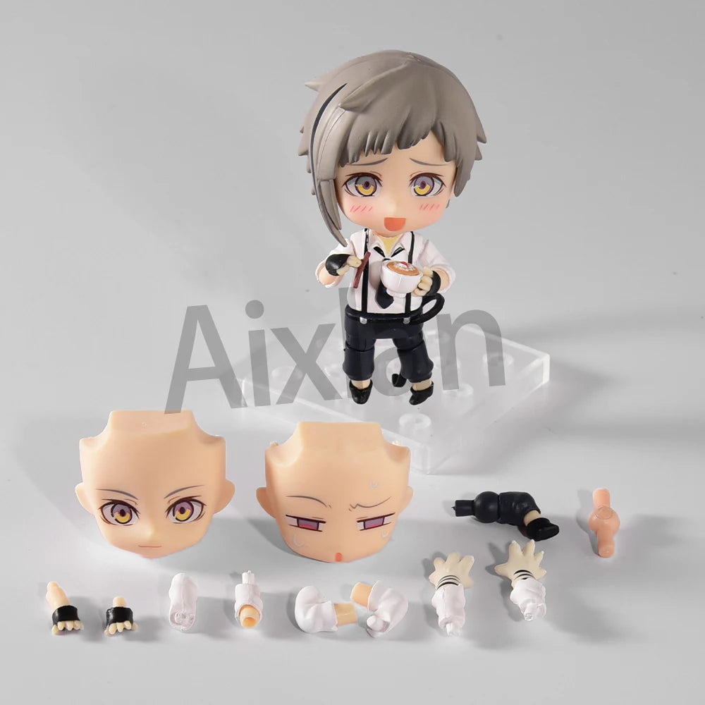 10cm #893 Nakajima Atsushi PVC Actionfigur Anime Figur #657 Dazai Osamu Figur Sammlung Modell Puppenspielzeug