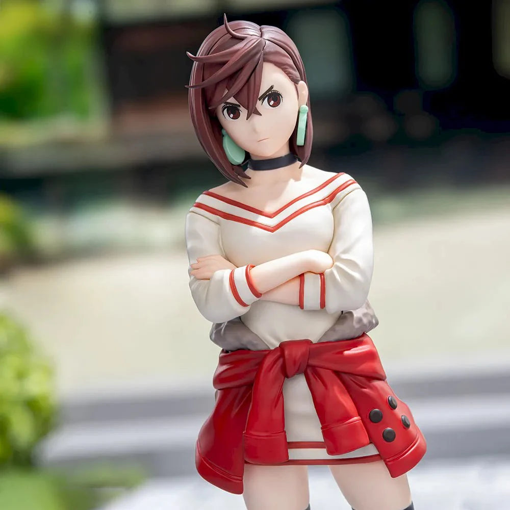 Anime Ayase Momo figure Ayase Momo Sitting posture Action Figures Takakura Ken/Momo Ayase Figurine Collectible Model Toys Gifts