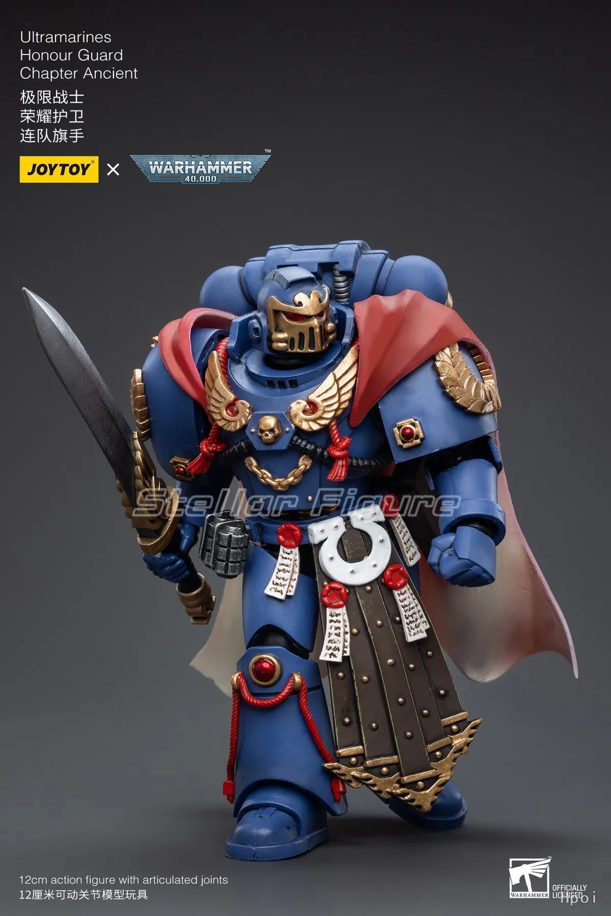 【SF】JOYTOY 1/18 Action Figure Ultramarines Honour Guard Chapter Ancient Model Toys Gifts Collection Ornaments