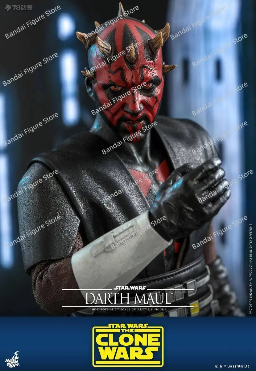 HotToys 1/6 Scale TMS024 Darth Maul Movable Cloth Action Figure Star Wars Classic Role Delicate 12" Full Set Soldier Model