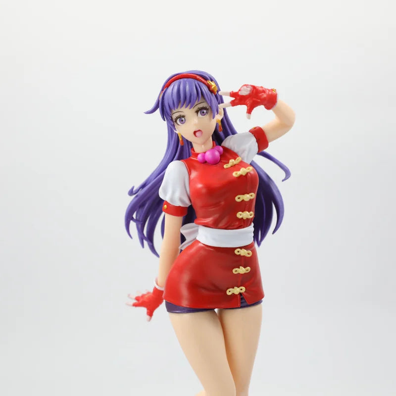 THE KING OF FIGHTERS 98 Asamiya Athena Action Figure KOF Athena Ikamsu Figurine 21cm Game Ornaments Collection PVC Model Toys