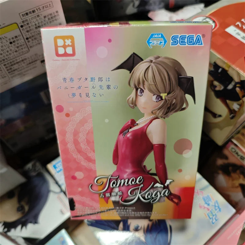 Original SEGA Luminasta Sakurajima Mai Koga Tomoe Kawaii Anime Figur aus PVC, Sammlerstück, Geschenkidee, Dekoration, Puppe