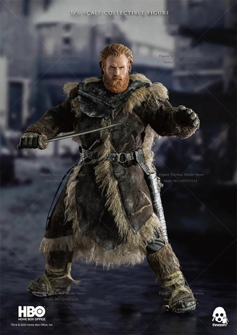 ThreeZero Z01431W0 1/6 Arya StarK Girl 3Z0141 Ser Jorah Mormant 3Z0106 Wild Tormund Fiction Movie Мини 12" екшън фигурка подарък