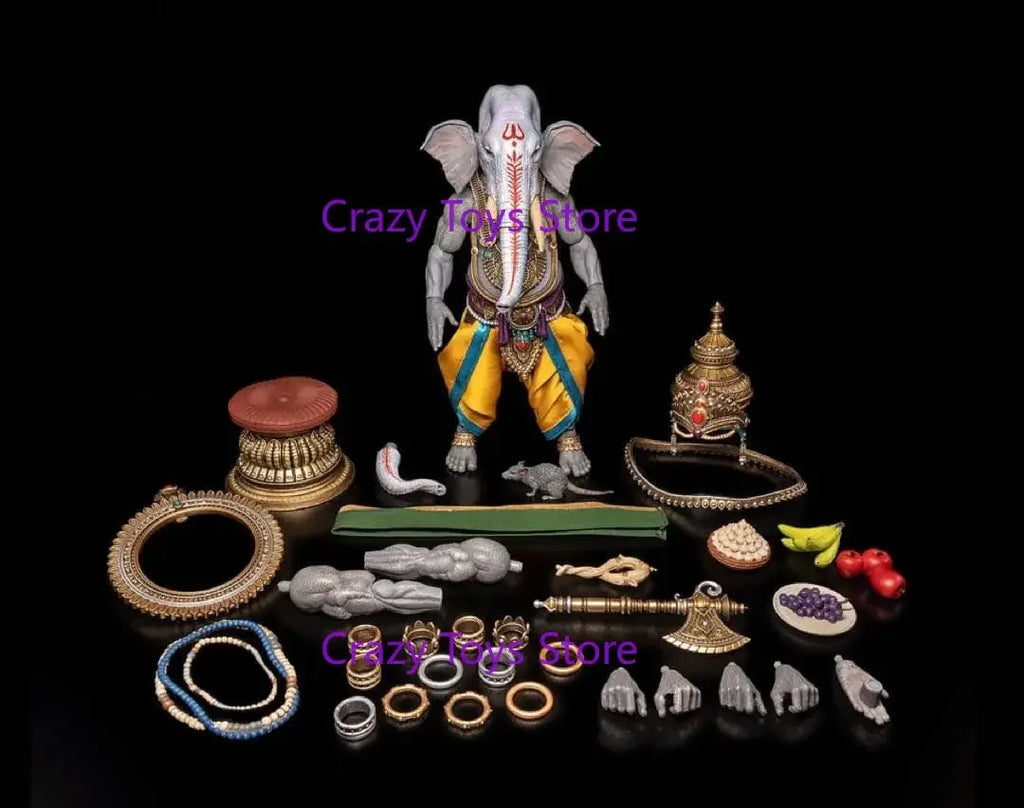 Spot goods Original Four Horsemen Limited Ganesha Elephant Ganesha Animation Action Collectible Character Model Toy Gift.