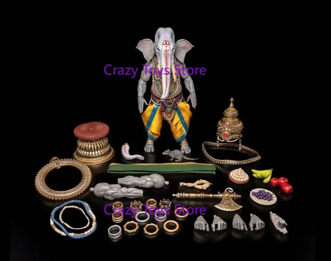 Spot goods Original Four Horsemen Limited Ganesha Elephant Ganesha Animation Action Collectible Character Model Toy Gift.