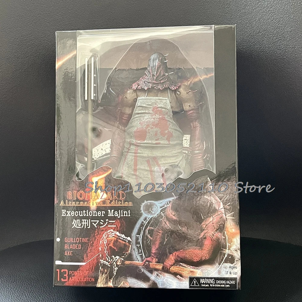 Anime Biohazard Executioner Majini Actionfigur Resident Evil Charaktermodell Puppe Statue Gelenk Beweglich Filmspielzeug Geschenke