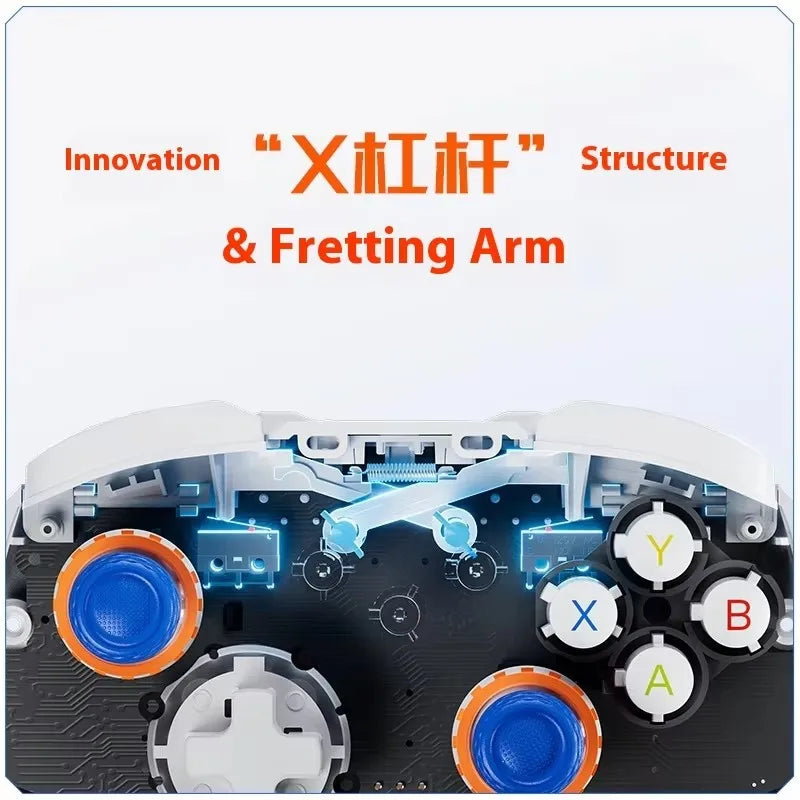 BIGBIGWON Blitz 2 TMR Star Flash Gamepads Bluetooth Wireless Somatosensory Controllers 2000HZ For NS PC Steam Game Customized