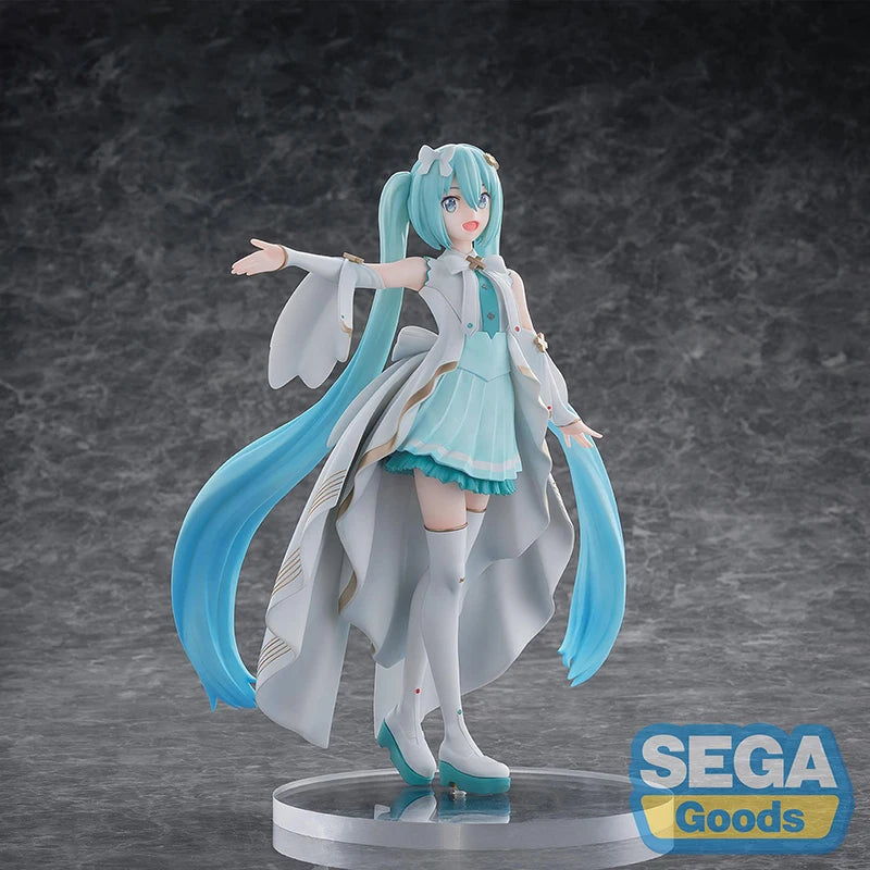 SEGA Luminasta Project Sekai: The World That Has Crumbled And Miku Who Cannot Sing Hatsune Miku PVC 20CM Anime Figure Model Toy