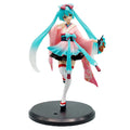 Hatsune Miku Anime Figure Toys Neo Tokyo Series Kimono MIKU Kawaii Cartoon PVC Action Figurine Model Dolls Birthdays Gifts